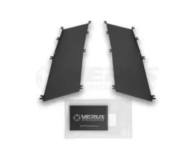 Verus Engineering Hood Louver Rain Guard Kit Ford Mustang S550 GT