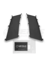 Verus Engineering Hood Louver Rain Guard Kit Ford Mustang S550 GT                                     - A0448A - Image 3