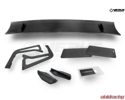 Verus Engineering UCW Rear Wing Kit w/ Carbon Endplates VB Subaru WRX 2022+ - A0551A-CRB