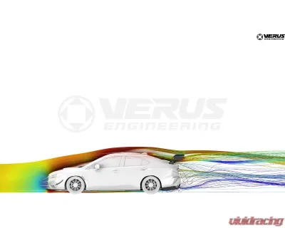 Verus Engineering UCW Rear Wing Kit w/ Carbon Endplates VB Subaru WRX 2022+ - A0551A-CRB