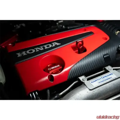 Verus Engineering RLA Oil Cap Honda FK8 Civic Type R - A0565A-RED-RLA