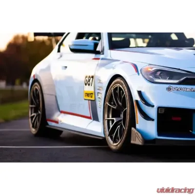 Verus Engineering Front Splitter Endplates BMW M2 G87 - A0613A