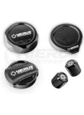 Verus Engineering Engine Bay Cap Kit RLA Oil Cap Mazda Miata MX5 (ND)                                     - A0625A-BLK-RLA - Image 6