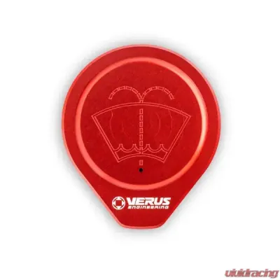 Verus Engineering Windshield Washer Fluid Reservoir Cap Honda Civic Type R FK8 - A0632A-RED