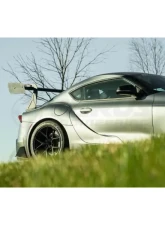 Verus Engineering Swan Neck UCW Rear Wing Kit (FFV Endplates) Toyota Supra MK5                                     - A0649A-FFV - Image 3