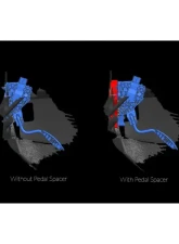 Verus Engineering Throttle Pedal Spacer Toyota GR Corolla                                     - A0650A-RED - Image 4