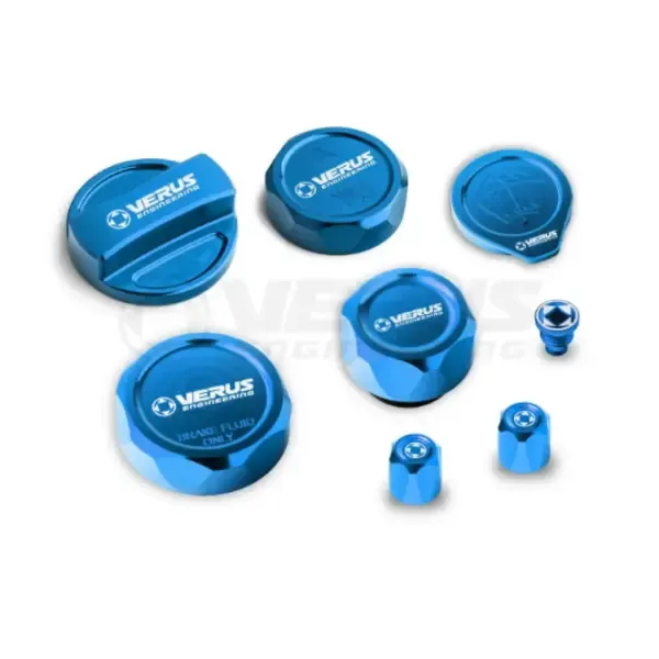 Verus Engineering Full Car Cap Kit RLA Oil Cap Toyota GR Corolla - A0688A-BLU-RLA