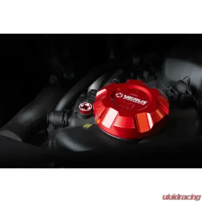 Verus Engineering Coolant Cap & Bleed Screw Combo Toyota Supra MK5 - A0695A-RED