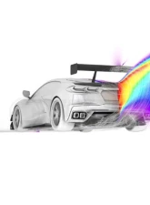Verus Engineering Carbon Rear Diffuser                                     - A0422A - Image 6