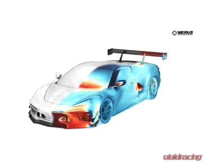 Verus Engineering Front Splitter Endplates - A0699A
