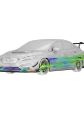 Verus Engineering Front Splitter Endplates Subaru WRX VB 2021-2025                                     - A0701A - Image 2