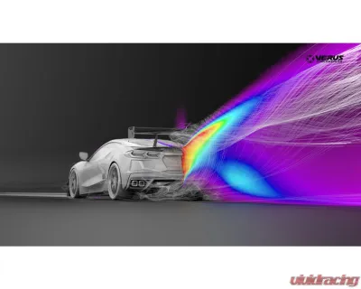 Verus Engineering V1X Swan Neck Rear Wing Kit - A0733A
