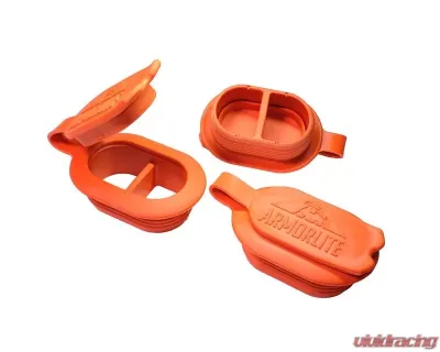 Armorlite 4pcs Drain Plug Set Armorlite Orange Jeep Wrangler | Gladiatior 2007-2021 - B1006727-ORG1-AA
