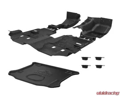 Armorlite 3 Piece Full Kit Composite Flooring Mesa Smoke Jeep Wrangler 4-Door JKU 2017-2018 - B1006710-BLK1-AA