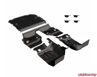 Armorlite 4 Piece Full Kit Composite Flooring Mesa Smoke Jeep Wrangler JK 2-Door 2011-2018 - B1009715-BLK1-AA