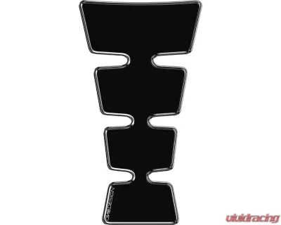 One Emblems Medium Black Tank Pad Aprilia | BMW | Buell | Ducati | Honda | Kawasaki | Suzuki | Triumph | Yamaha 1984-2018 - CGMEDBKP