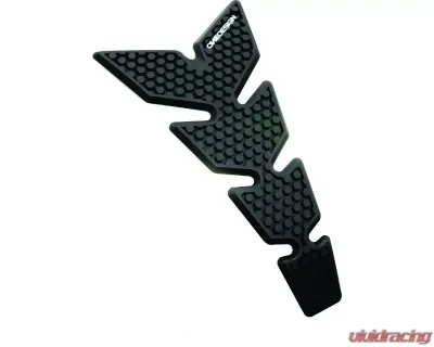One Emblems Black 4" W x 7.86" H HDR Traction Pad Aprilia | BMW | Buell | Ducati | Honda | Kawasaki | Suzuki | Triumph | Yamaha 1984-2018 - HDR3