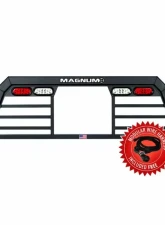 Magnum High Pro With Window Cut Out and Lights Headache Rack Ram 1500 2019-2021                                     - 119HW - Image 2