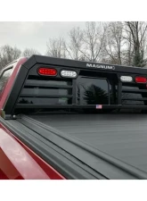 Magnum Low Pro With Window Cut Out and Lights Headache Rack Ram 1500 2019-2021                                     - 119LW - Image 3