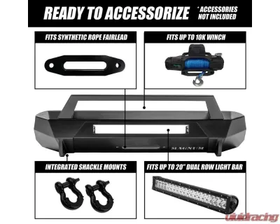 Magnum RT Series Front Bumper Toyota Tacoma 2016-2023 - FBM83TYN-RT