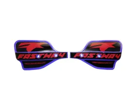 Fastway Performance Blue Shield with Black/Red Decal F.I.T. Shields Honda CRF250R | 450R 2022