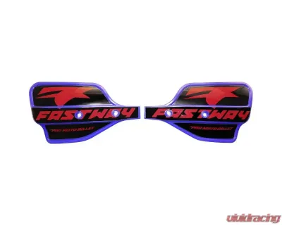 Fastway Performance Blue Shield with Black/Red Decal F.I.T. Shields Honda CRF250R | 450R 2022 - 22-1-902