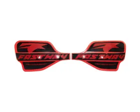 Fastway Performance Red Shield with Black/Red Decal F.I.T. Shields Honda CRF250R | 450R 2022