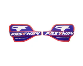 Fastway Performance Red Shield with Blue/White Decal F.I.T. Shields Honda CRF250R | 450R 2022