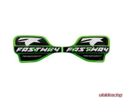 Fastway Performance Green Shield with White/Black Decal F.I.T. Shields Honda CRF250R | 450R 2022 - 22-1-929