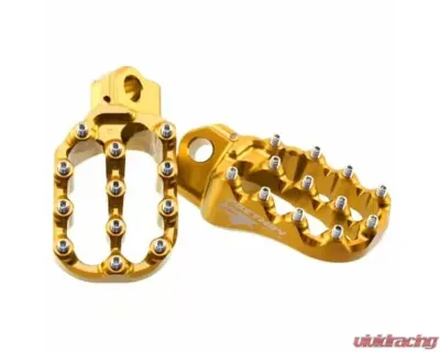 Fastway Gold Evolution Air Footpegs Alta | Beta | BMW | Cobra | Ducati | Gas Gas | Honda | Husaberg | Husqvarna | Kawasaki | KTM | Sherco | Suzuki | Triumph | Yamaha 1987-2022 - 22-4-001GDS