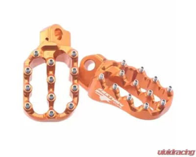 Fastway Orange Evolution Air Footpegs Alta | Beta | BMW | Cobra | Ducati | Gas Gas | Honda | Husaberg | Husqvarna | Kawasaki | KTM | Sherco | Suzuki | Triumph | Yamaha 1987-2022 - 22-4-001ORS