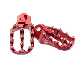 Fastway Red Evolution Air Footpegs Alta | Beta | BMW | Cobra | Ducati | Gas Gas | Honda | Husaberg | Husqvarna | Kawasaki | KTM | Sherco | Suzuki | Triumph | Yamaha 1987-2022