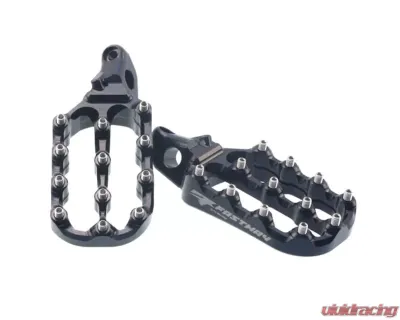 Fastway Black Evolution Air Footpegs Beta 2020-2022 - 22-4-014BKS