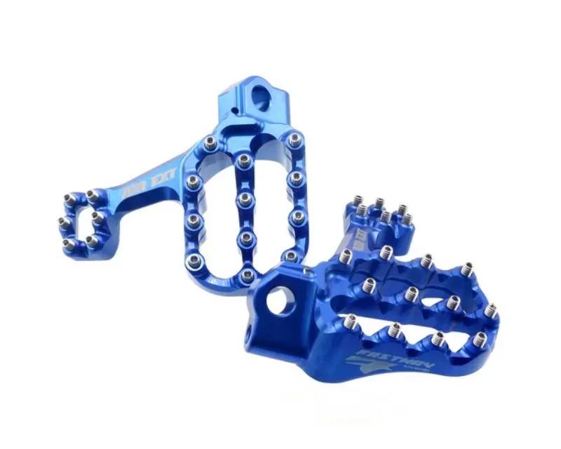 Fastway Blue Air EXT Footpegs Alta | Beta | BMW | Cobra | Ducati | Gas Gas | Honda | Husaberg | Husqvarna | Kawasaki | KTM | Sherco | Suzuki | Triumph | Yamaha 1987-2022 - 22-EXT-001BLS