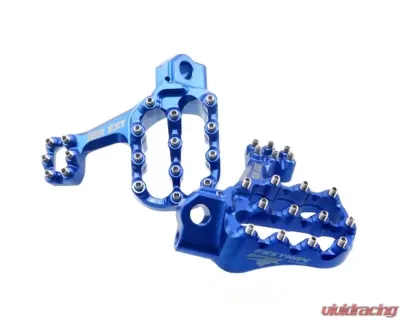 Fastway Blue Air EXT Footpegs Alta | Beta | BMW | Cobra | Ducati | Gas Gas | Honda | Husaberg | Husqvarna | Kawasaki | KTM | Sherco | Suzuki | Triumph | Yamaha 1987-2022 - 22-EXT-001BLS