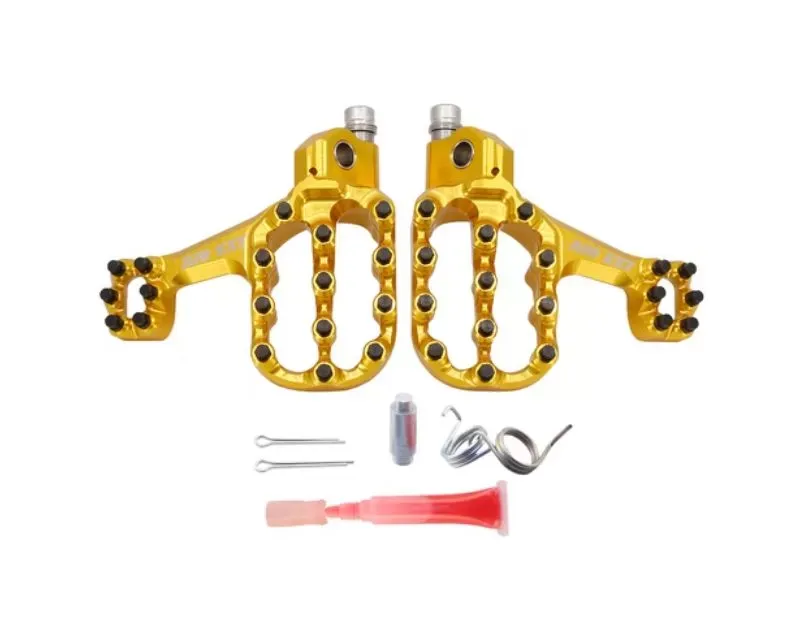 Fastway Gold Air EXT Footpegs Alta | Beta | BMW | Cobra | Ducati | Gas Gas | Honda | Husaberg | Husqvarna | Kawasaki | KTM | Sherco | Suzuki | Triumph | Yamaha 1987-2022 - 22-EXT-001GDS