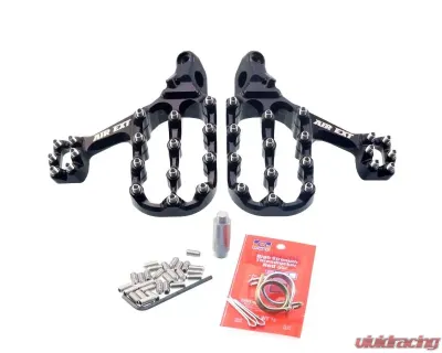 Fastway Black Air EXT Footpegs Beta 2020-2022 - 22-EXT-013BKS