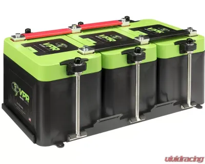 Expion360 Group 24 Triple Battery Tie Down System - EX-G24-TDS3