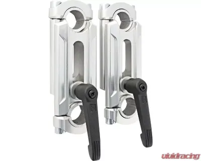 Rox 4"-6" Rise Elite Series Adjustable Handlebar Riser for Snowmobiles - 1R-HA46SE