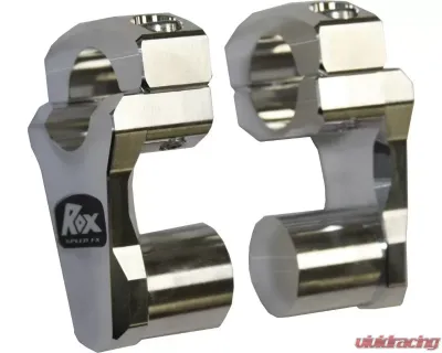 Rox Natural 2" Elite Series Pivoting Bar Riser for 1 1/8" Handlebar BMW R1200GS | KTM 690 Enduro 2004-2012 - 1R-P2PP