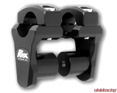 Rox Black 1 3/4" Pivoting Handlebar Riser for 1 1/8" Handlebar BMW F800GS | KTM 990 Adventure 2006-2012 - 3R-P2PPLK