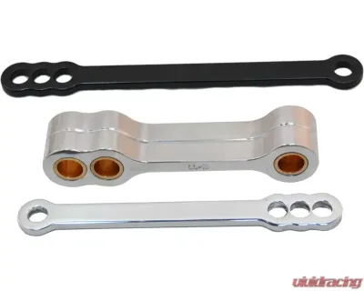PSR 1"/2"/4" Drop Black Lowering Link Kawasaki ZX10R 2004-2007 - 04-00752-22