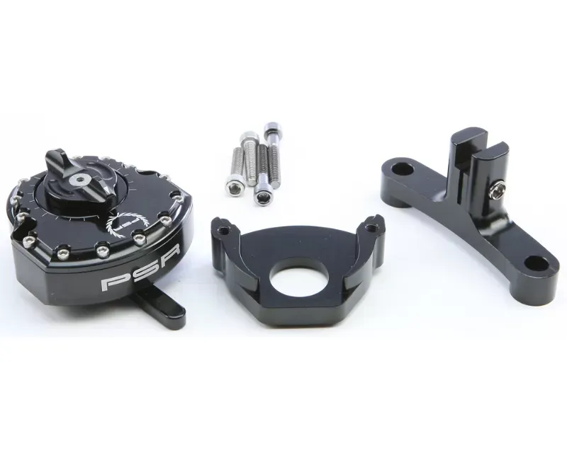 mo様 PSR 04-00861-22 Black Steering Damper Kit for Kawasaki ZX636 ZX-6R