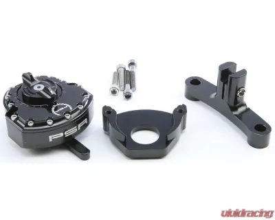 PSR 04-00861-22 Black Steering Damper Kit for Kawasaki ZX636 ZX-6R