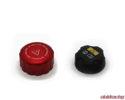 Goldenwrench Blackline Performance Edition Red Charge Cooler Tank Cap Cover BMW 2012-2021 - FXXCCT-R