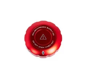 Goldenwrench Blackline Performance Edition Red Coolant Expansion Tank Cap Cover BMW 2008-2021