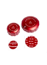 Goldenwrench Blackline Performance Coolant Cap Cover Set Toyota Supra A90 2020-2025                                     - A90CCS - Image 3