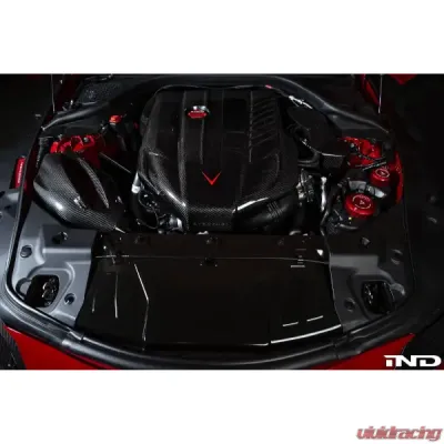 Goldenwrench Blackline Performance Coolant Cap Cover Set Toyota Supra A90 2020-2025 - A90CCS