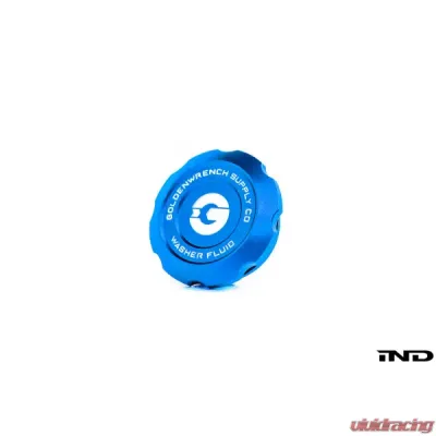 Goldenwrench Blackline Performance Washer Fluid Cap BMW 3 Series E90/E91/E92/E93 | Mini F5X - E9XWFC-B