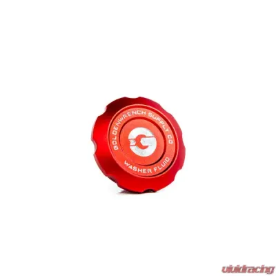 Goldenwrench Blackline Performance Washer Fluid Cap BMW 3 Series E90/E91/E92/E93 | Mini F5X - E9XWFC-R